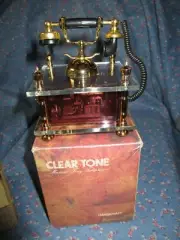 NIB WACO Clear Tone Musical Tiny Telephone Lara's Theme