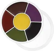 6 Color Face Painting Makeup Kit Halloween Pigment Stencils for Body Art Safe Odorless for Parties Random Color