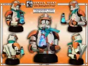 Gentle Giant Star Wars 2008 PGM Holiday Commander Cody Bust - Factory Sealed !