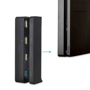 ✢❅用於 Sony Playstation 4 Slim Ps4 Slim 的 Xpyp _ 高速 4 合 1 Usb