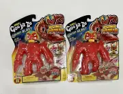 Heroes of Goo Jit Zu (Bundle Of 2) Galaxy Blast Pump Power Air Vac Blazagon