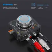 NEW Bluetooth 5.0 Audio Receiver Bar Wireless Stereo Adapter 3.5mm AUX RCA Cable