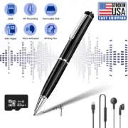 32GB Spy Digital Audio Recorder Voice Activated Dictaphone Mp3 Lecture Recorder