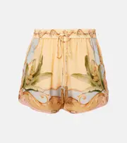[Farm Rio] Farm Rio Banana Royalty Kalendoscope Multicolor shorts AU 16 yellow