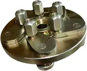 FJMQHU Balancer Machine Fixture Tire Clamp Adapter Tyre Changer Tool, Gold, 38mm