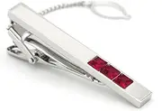 [HAMKVBPR] Men's Tie Clips Metal Double Plated Business Men's Tie Clip for Business Wedding