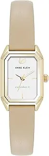[Anne Klein] Women's Sustainable Leather Strap Watch, AK/5148