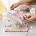 Makeup Container Drawer Organizer Storage Cabinet Stationary Holder Cosmetics