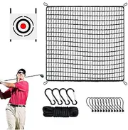 Golf Nets for Backyard - Portable Heavy Duty Ball Practice Simulator | Golf Hitting Simulator Net for Baseball, Hockey, Football, Volleyball