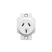Clipsal Standard Series Socket Swt Mech Less Bracket 10MLB-WE