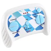 Children's Electric Car 2.4G Bluetooth Remote Control,for Children Electric Vehicle Parts Blue Cont White Blue