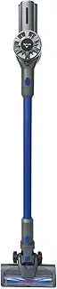 MyGenie X5 Stick Vacuum Cordless Lightweight Convenient Rechargeable Versatile Attachments: 1 x Standard Brush Head, 1 x 2-in-1 Flat Brush, 1 x Long Flat Crevice Nozzle Accessory, Blue