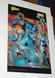Ultimates Poster # 2 Bryan Hitch Captain America Thor Iron Man