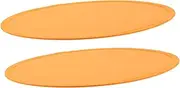 BCOATH 2PCS Foldable Mini Handheld Fan Stylish Round Fan Flying Disc for Instant Cooling Comfortable Grip for Home Parties Outdoor Events