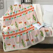 Llamas Throw Blanket