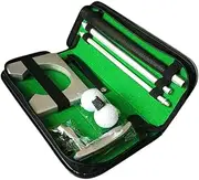 Perfeclan Golf Putter Gift Set Golf Equipment with Ball Hole Cup Exercise Training Golf Putting Practice for Men Woman Beginner Sports