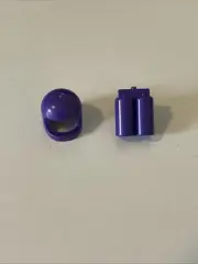 Lego Dark Purple Classic Spaceman: 1 Airtank - 3838 + 1 Helmet - 50665