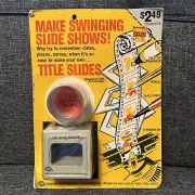 VINTAGE 1969! New In Package HP 2x2 35mm & 126 Tile Slides “U” Film Mount Rare