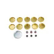 Superspares Welch Welsh Plug Kit for Chevrolet 400 6.5L V8 OHV 16V Carb Lead