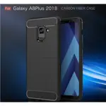 輕薄拉絲紋手機殼 三星 A8 2018 /A8+ 2018/J2PRO(2018)碳纖維手機保護殼散熱減震手機套H-75