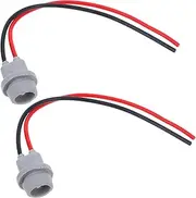 Indicator Lamp Socket Auto Light Holder Wire for Car 2pcs T10 Socket Adapter Random Color