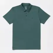 Brand New Mens Volcom Hazard Pro Polo Shirt Ranger Green Medium