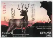 s51800 KOSOVO MNH** 2021 EUROPA S/S ANIMALI
