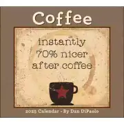 Andrews McMeel Publishing, Coffee 2025 Wall Calendar by Dan DiPaolo