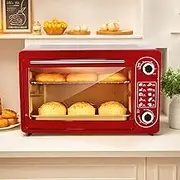 Cooking Mini Oven 48L, 2000W, 60-Minute Timer, Adjustable Temperature 0-250℃, for Home, Commercial