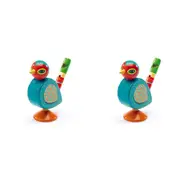 2x Djeco Animambo Whistle Kids/Childrens Musical Instrument Fun Play Toy 3y+