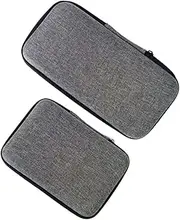 2Pcs Microphone Storage Bags Multifunctional Organizer for Headsets and Electronics Compact Travel Pouch Easy to Carry