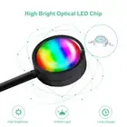 J RGB Sunset Atmospheres Lamp 360° Adjustable Sunset Projection Light USB Ro 2