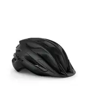 Met Crossover Helmet Black Matte with LIGHT