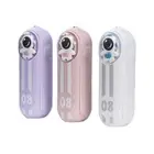 3 Speeds Mini Fan Foldable Handheld Fan Portable Electric Fan Summer