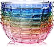 SCANDINOVIA - 13 oz Unbreakable Premium Bowls - Set of 6 - Tritan Plastic - BPA Free - Made in Japan