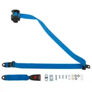 Rear Automatic Seat Belt For Lancia Aurelia Coupe 1954-1959 Blue
