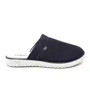 L.L.Bean Airlight Slipper Women's 7 Classic Navy Slip-On Round Toe Mule KHD738