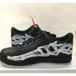 NIKE AIR FORCE 1 SKELETON 萬聖節 黑骷髏 BQ7541-001 透視 夜光