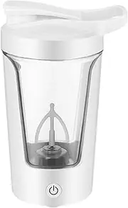 iplusmile One-Button Electric Mixing Mug Auto Stirring Cup 450ml Protein Shaker Perfect for Busy Mornings