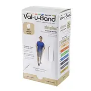 Fabrication Enterprises 10-6270 5 ft. Strips Val-U-Band Exercise Band With Di...
