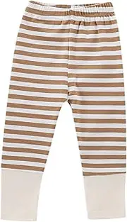 [Generic] Simple Light Infant Newborn Baby Boys Girls Striped Patchwork Pants Trousers Leggings Outfits Clothes Baby Bear Boy