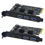 PCIE USB Expansion Card PC Performances Easy Connection with USB 10Gbps