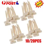 10/20pcs Lots Mini Wooden Hammer Balls Toy Pounder Replacement Wood Mallets Baby