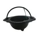 Miniature Cast Iron Cauldron Pot With Handle