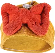 Ipetboom Hair Turban Towel Absorbent Bath Hat Fleece Hair Dry Cap Wrap for Men Women