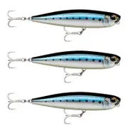 3x Rapala 11cm Precision Xtreme Pencil Saltwater Fishing Lures - BL Sardine