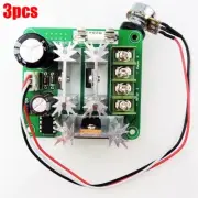3Pcs 6-90V 15A Dc Motor Speed Controller Pulse Width Pwm Speed Regulator Swit br