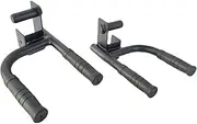 Colaxi 2Pcs Dip Bar Pull up Double Handles Triceps for Squat & Power Rack Workout Exercising Fitness Equipment Push up Grip Handles