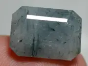 12.80 CT A One Quality Natural Blue Rutilated Quartz Loose Gemstone Pakistan