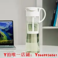 在飛比找Yahoo!奇摩拍賣優惠-HARIO日本冷萃咖啡壺帶過濾網泡茶壺冷水壺冰咖壺MCPN
